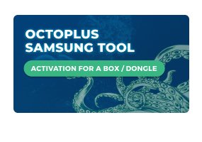 octoplus box/dongle samsung tool 1 year activation
